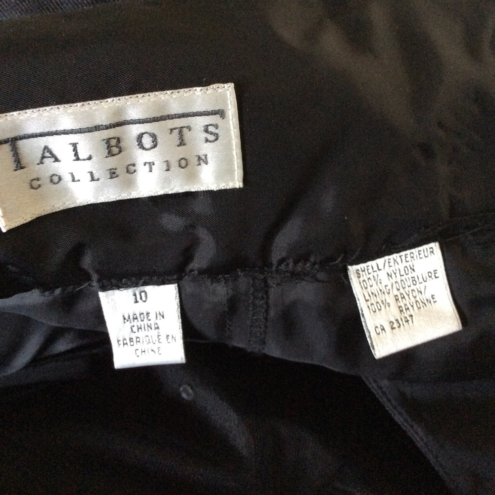 Black Skirt with Rhinestone Embellishments - Picture 2 of 4